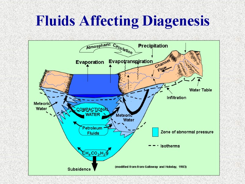 Fluids Affecting Diagenesis